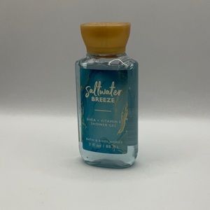 Bath & Body Works Saltwater Breeze Shower Gel 3 oz  Shea + Vitamin E  NEW